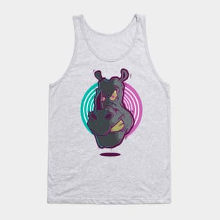 RETRO RHINO DESIGN T-shirt STICKERS CASES MUGS WALL ART NOTEBOOKS PILLOWS TOTES TAPESTRIES PINS MAGNETS MASKS Tank Top